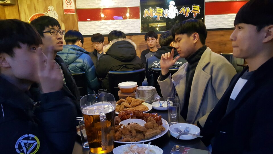 20161123 1학년 회식