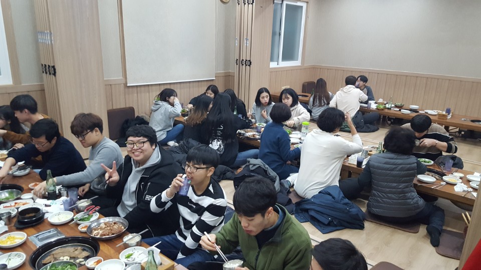 한 학기동안 수고했어요~~