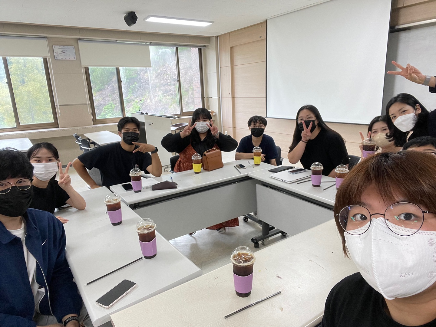 2학기 학과 임원진 간담회 및 회의