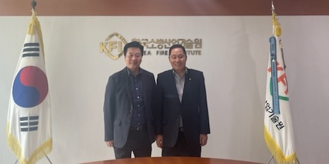 한국소방산업기술원 방문